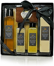 Fragrances, Perfumes, Cosmetics Set - Beeing True (sh/gel 175ml +sh/balm 175ml + salf 100ml + peel/100ml+towel)