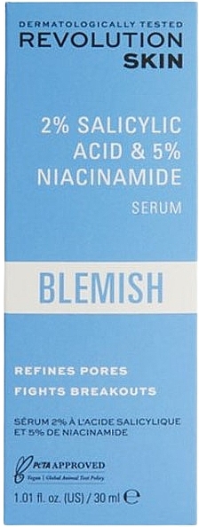 Salicylic Acid & Niacinamide Serum - Revolution Skincare 2% Salicylic Acid & 5% Niacinamide Serum — photo N2