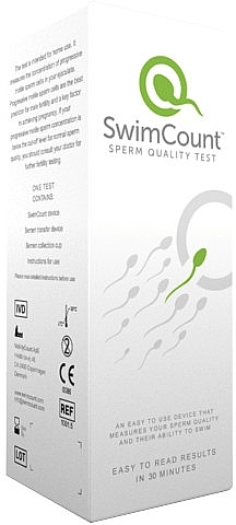 精子の質を診断する検査 - SwimCount Sperm Quality Test	 — photo N1