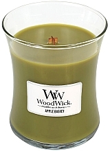 Fragrances, Perfumes, Cosmetics Scented Candle in Glass - WoodWick Hourglass Candle Apple Basket