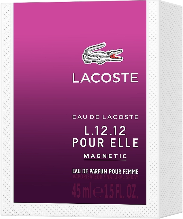 Lacoste Eau De L.12.12 Pour Elle Magnetic - Eau de Parfum — photo N3