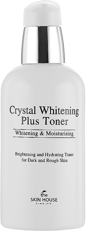 Whitening Anti Age Spot Face Toner - The Skin House Crystal Whitening Plus Toner — photo N1