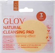 Reusable Makeup Remover Pads, 3 pcs - Glov Natural Cleansing Pads — photo N1