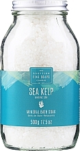 Bath Salt - Scottish Fine Soaps Sea Kelp Marine Spa Mineral Bath Soak (in glass gar) — photo N1