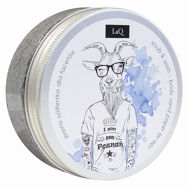 Men Set - LaQ (s/g/500ml + b/scrub/200ml + soap/85ml) — photo N3