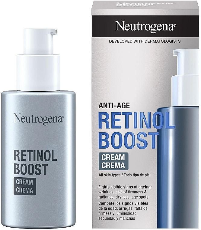 Retinol Face Cream - Neutrogena Anti-Age Retinol Boost Cream — photo N1