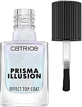 Fragrances, Perfumes, Cosmetics Top Coat with Prismatic Effect - Catrice Prisma Illusion Effect Galactic Dust Top Coat