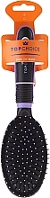 Fragrances, Perfumes, Cosmetics Hair Brush 2465, black-purple - Top Choice