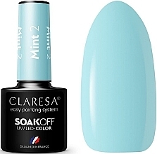 Fragrances, Perfumes, Cosmetics Gel Polish - Claresa Mint Soak Off UV/LED Color