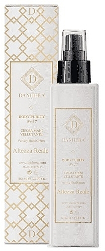 Hand Cream - Danhera Altezza Reale Velvet Hand Cream — photo N1