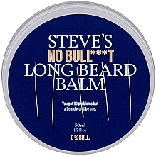 Beard Balm - Steve`s No Bull***t Beard Long Beard Balm — photo N1