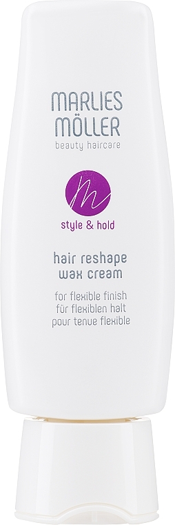 Hair Reshape Wax Cream - Marlies Moller Style & Hold Hair Reshape Wax Cream — photo N1