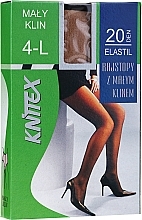 Women Tights "Elastil" 20 Den, visone - Knittex — photo N3