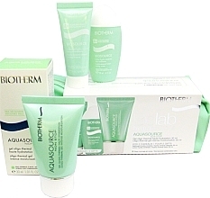 Fragrances, Perfumes, Cosmetics Set - Biotherm Biolab Hydrasolutions (gel/30ml + cleanser/20ml + lotion/30ml + bag)