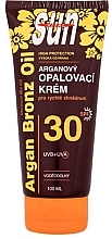 Fragrances, Perfumes, Cosmetics Body Sunscreen - Vivaco Sun Argan Bronz Oil Tanning Cream SPF30