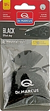 Air Freshener "Black" - Dr.Marcus Fresh Bag Black — photo N1