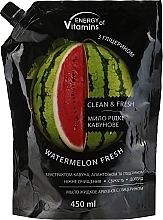 Watermelon Glycerin Liquid Soap - Vkusnyye Sekrety Energy of Vitamins (doypack) — photo N1