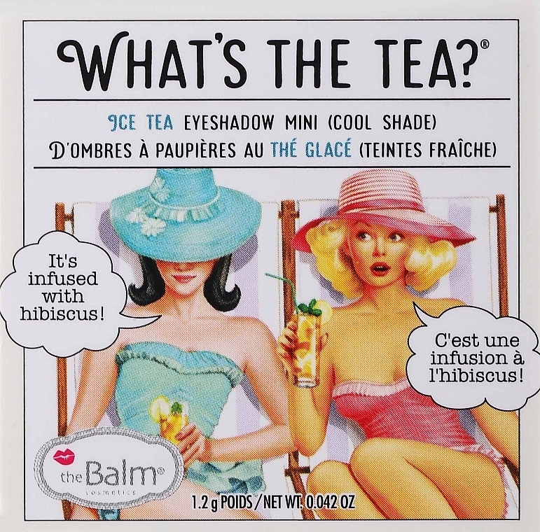 GIFT! Eyeshadow - TheBalm Ice Tea Eyeshadow Mini — photo N2
