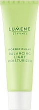 Fragrances, Perfumes, Cosmetics Light Balancing & Moisturizing Face Cream - Lumene Nordic Clear Balancing Light Moisturizer