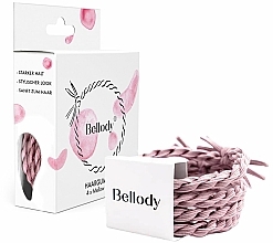 Fragrances, Perfumes, Cosmetics Elastic Hair Band, mellow rose, 4 pcs - Bellody Original Hair Ties