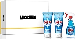 Fragrances, Perfumes, Cosmetics Moschino Fresh Couture - Set (edt/50ml + b/lot/100ml + sh/gel/100ml)