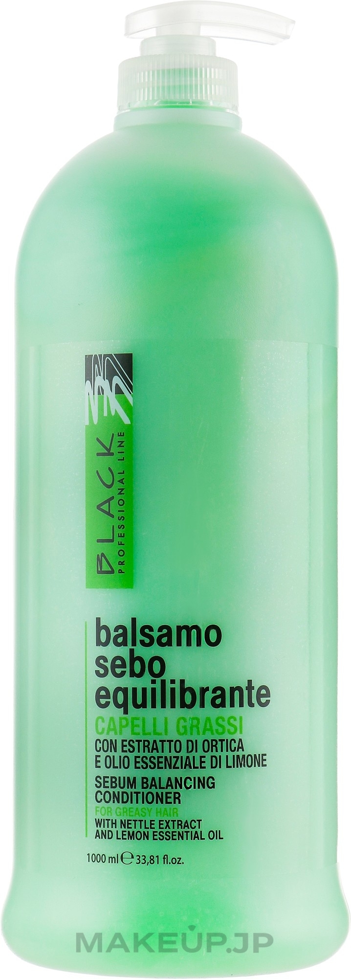 Sebum Balancing Conditioner for Oily Hair - Black Professional Line Sebum-Balancing Conditioner — photo 1000 ml
