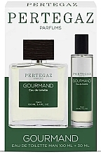 Fragrances, Perfumes, Cosmetics Saphir Parfums Pertegaz Gourmand - Set (edt/100ml + edt/30ml)