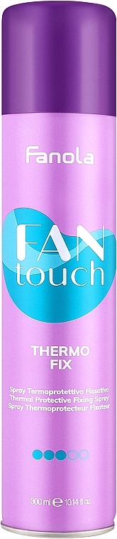 Fixing Thermoprotective Hair Spray - Fanola Fantouch Thermo Fix Thermoprotective Fixing Spray — photo N1