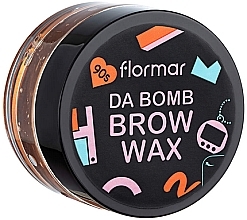 Fragrances, Perfumes, Cosmetics Brow Wax - Flormar Da Bomb Brow Stabilizer Wax