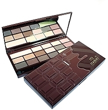 Fragrances, Perfumes, Cosmetics Eyeshadow Palette - Malva Cosmetics Chocolate Eyeshadow