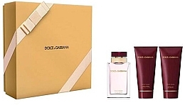 Fragrances, Perfumes, Cosmetics Dolce & Gabbana Pour Femme - Set (edp/100ml + b/lot/100ml + sh/gel/100ml)	