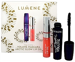 Fragrances, Perfumes, Cosmetics Set - Lumene Gift Set Make Up (mascara/11ml + lipstick/8ml)