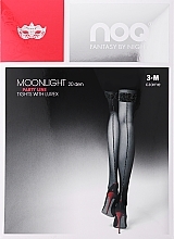 Fragrances, Perfumes, Cosmetics Tights 20 Den, nero/silver - Knittex Moonlight