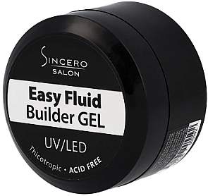 Gel for Nail Extension - Sincero Salon Easy Fluid Builder Gel — photo N1