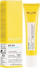 Fragrances, Perfumes, Cosmetics Moisturizing Eye Contour Gel-Cream - Decleor Hydra Floral Everfresh Hydrating Wide-Open Eye Gel
