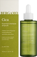 Fragrances, Perfumes, Cosmetics Soothing Face Serum - Bergamo Cica Essential Intensive Ampoule