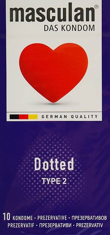 Condoms "Dotted" - Masculan — photo N3