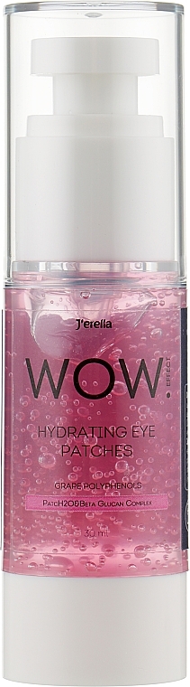 Liquid Moisturizing Patch with Grape Polyphenols - Jerelia WOW Effect Hydrating Eye Patch — photo N1