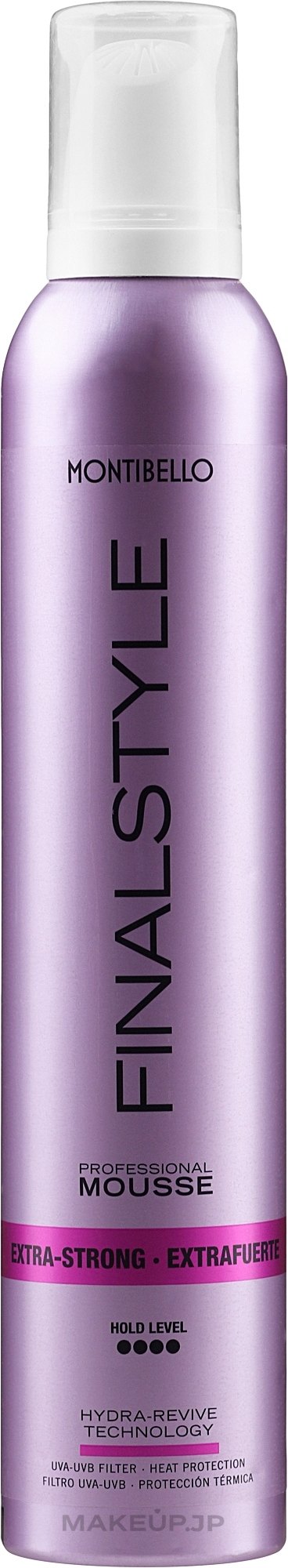 Extrastrong Setting Foam - Montibello Finalstyle Extra Strong Hold Mousse — photo 320 ml