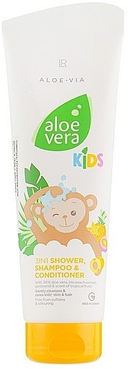 Aloe Vera Hair & Body Shampoo Conditioner - LR Health & Beauty Aloe Via Kids 3in1 Shower/Shampo/Conditioner — photo N1