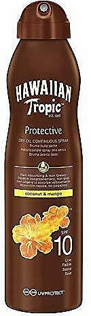 Protective Oil Spray SPF10 - Hawaiian Tropic Protective Continuous Spray Oil SPF10  — photo N1