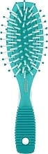 7-Row Massage Hair Brush, turquoise - Titania — photo N2