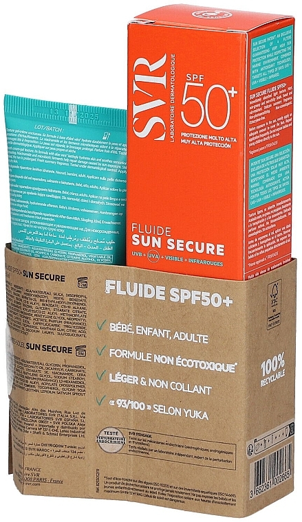 Set - SVR Sun Secure (fluid/50ml + balm/50ml) — photo N2