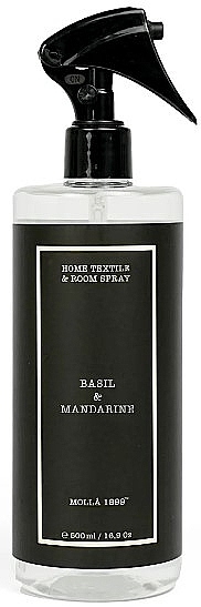 Cereria Molla Basil & Mandarin - Aroma Spray for Home & Textile — photo N1
