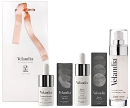 Fragrances, Perfumes, Cosmetics Face Care Set - Velandia Woman Set (ser/30ml + cr/50ml + eye/cr/15ml)