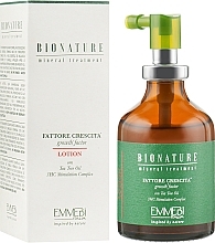 Fragrances, Perfumes, Cosmetics Growth Factor Lotion with Tea Tree Oil - Emmebi Italia BioNatural Mineral Treatment Growth Factor Lotion