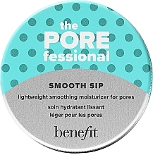 Fragrances, Perfumes, Cosmetics Moisturizing Face Cream Gel - Benefit The POREfessional Smooth Sip Moisturizer