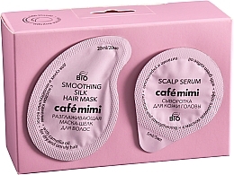 Fragrances, Perfumes, Cosmetics Set - Le Cafe de Beaute Cafe Mimi Smoothing Silk (mask/20ml + ser/5ml)