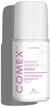 Fragrances, Perfumes, Cosmetics Peony Natural Deodorant - Comex 24H