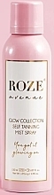 Fragrances, Perfumes, Cosmetics Self-Tanning Spray - Roze Avenue Glow Collection Self Tanning Mist Spray
